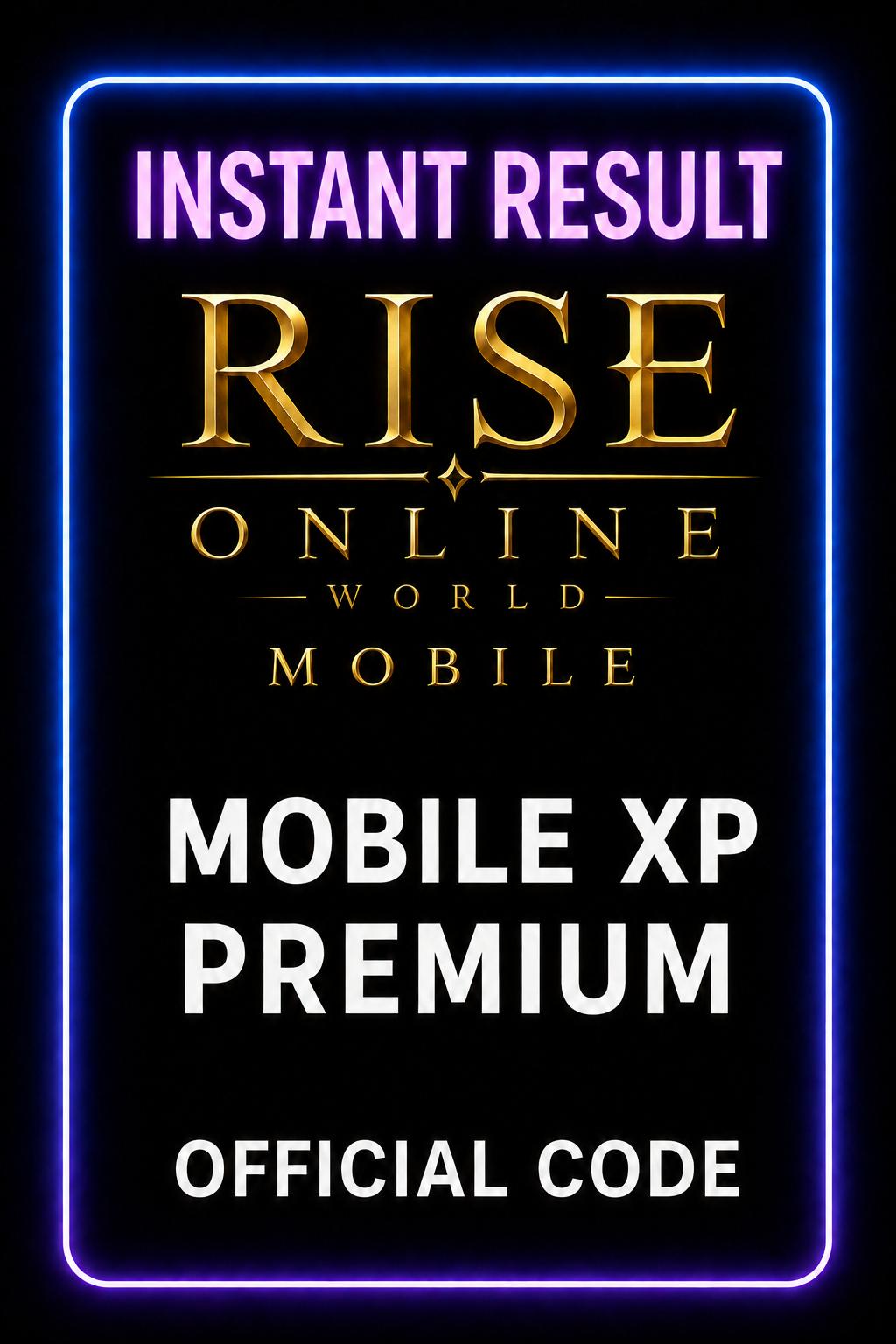 Rise Online World Mobile XP Premium