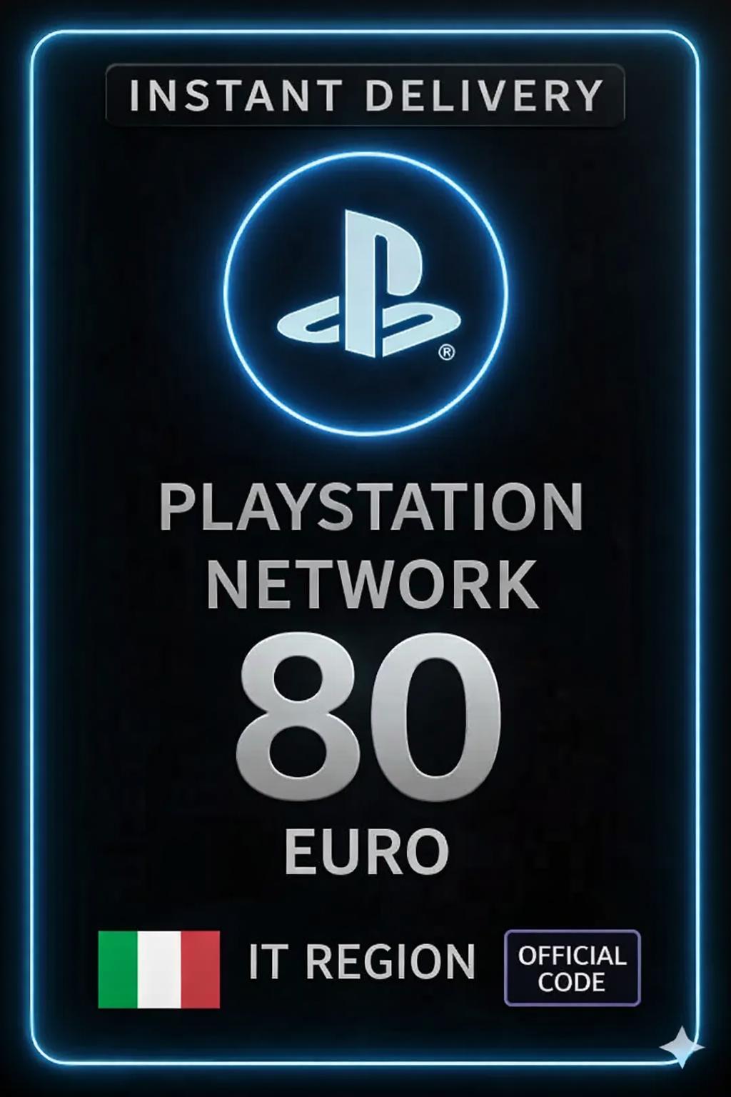 Playstation Gift Card Italy - 80€