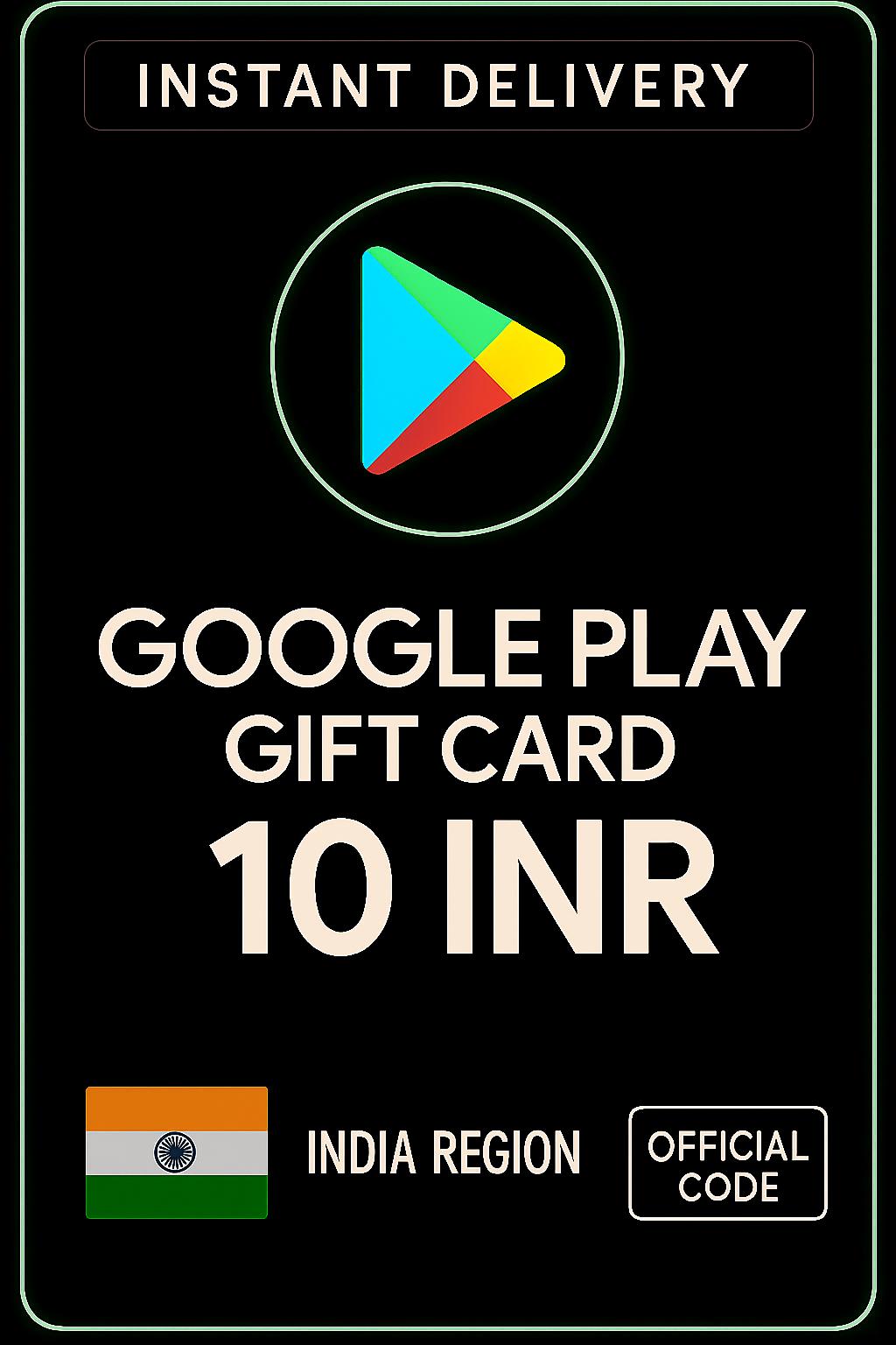 Google Play Gift Card - India INR 10