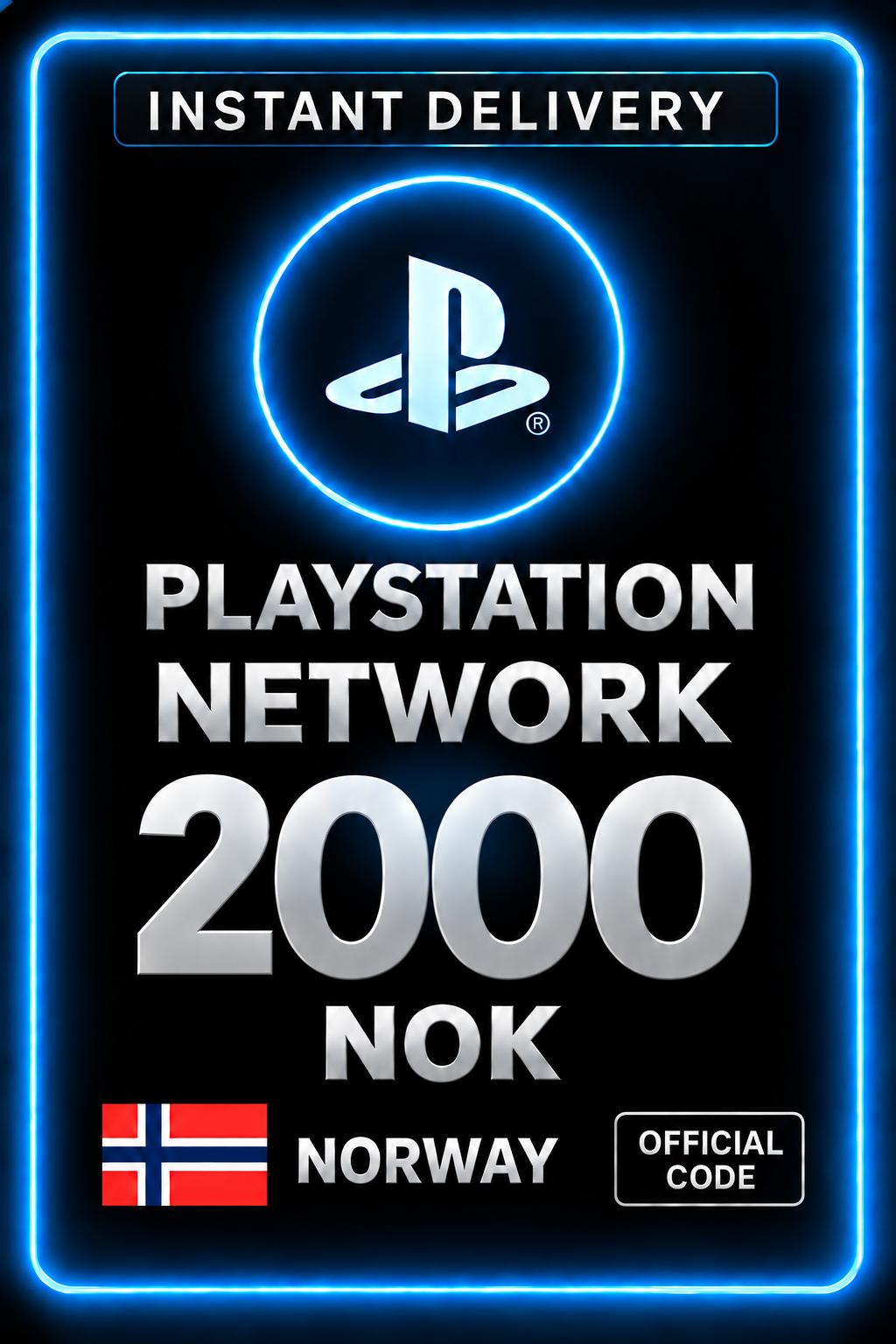 PSN Card Noıway - 2000 NOK