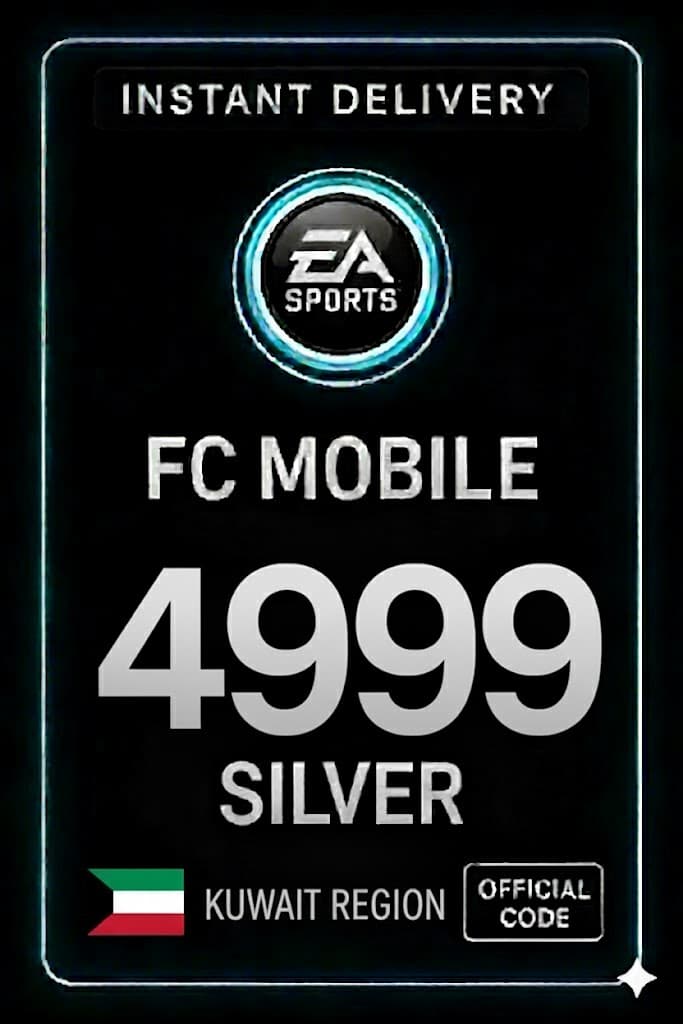 FC Mobile 4999 Күміс Сыйлық картасы - Кувейт