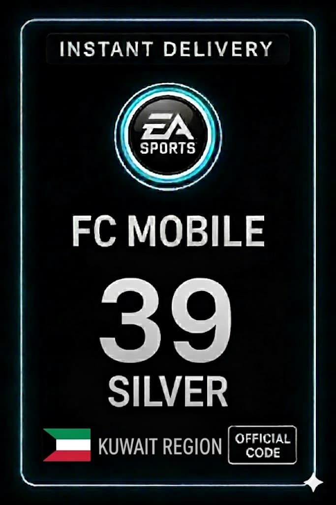 FC Mobile 39 Күміс Сыйлық картасы - Кувейт