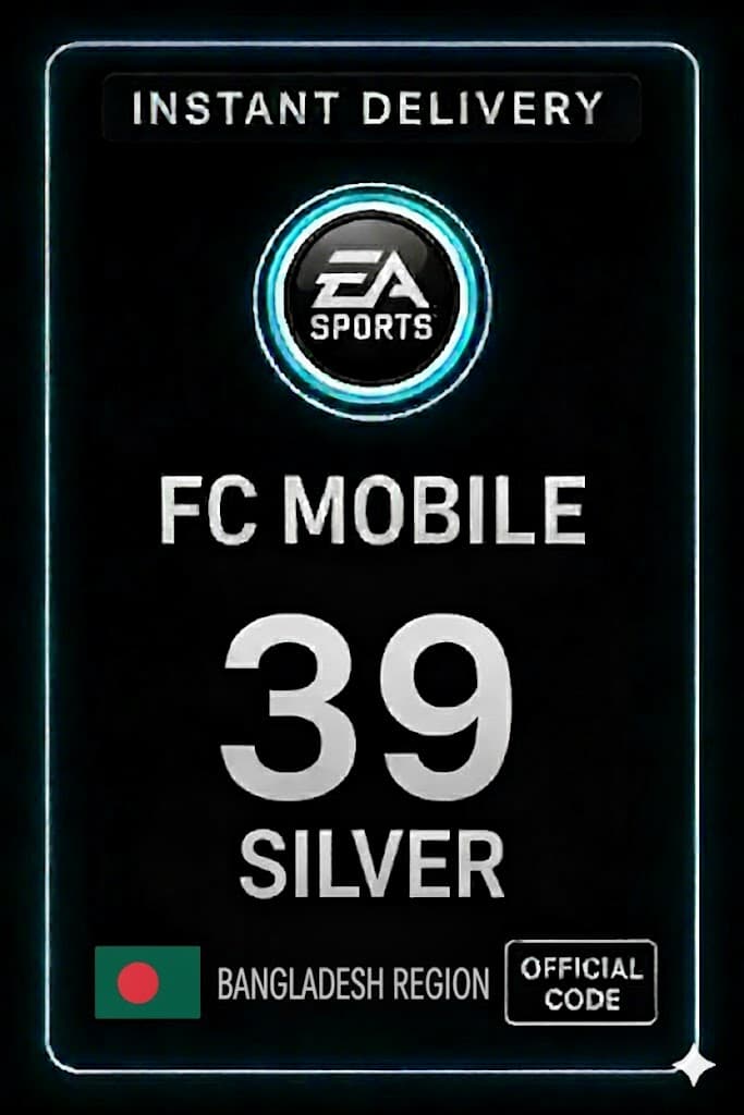 FC Mobile 39 Silver Gift Card - Bangladesh