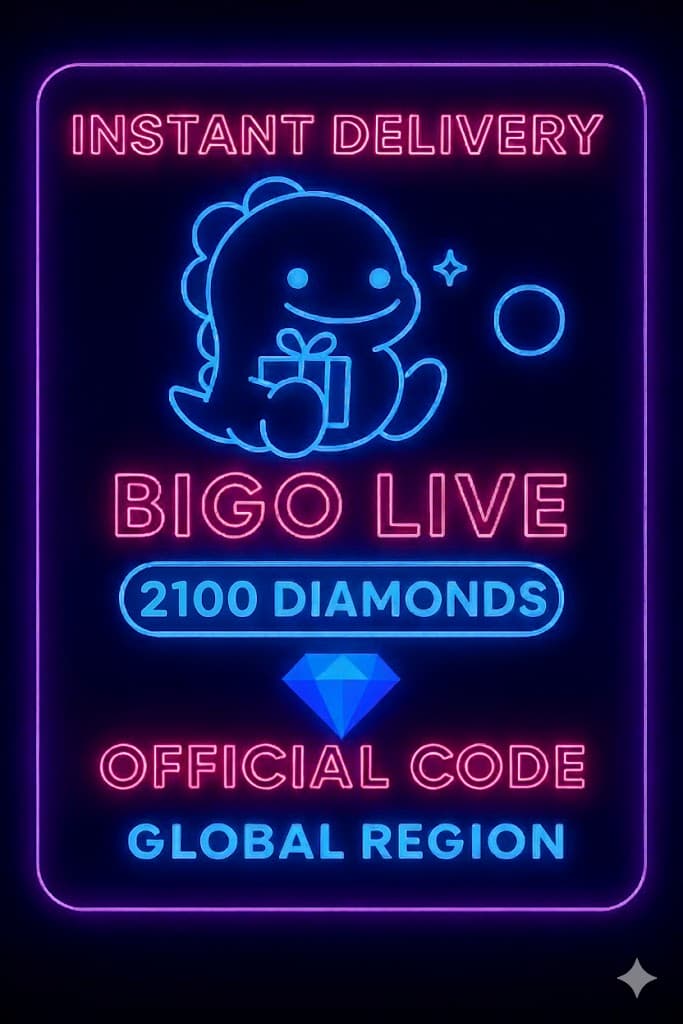 Bigo Live - 2100ダイヤモンド（グローバル）