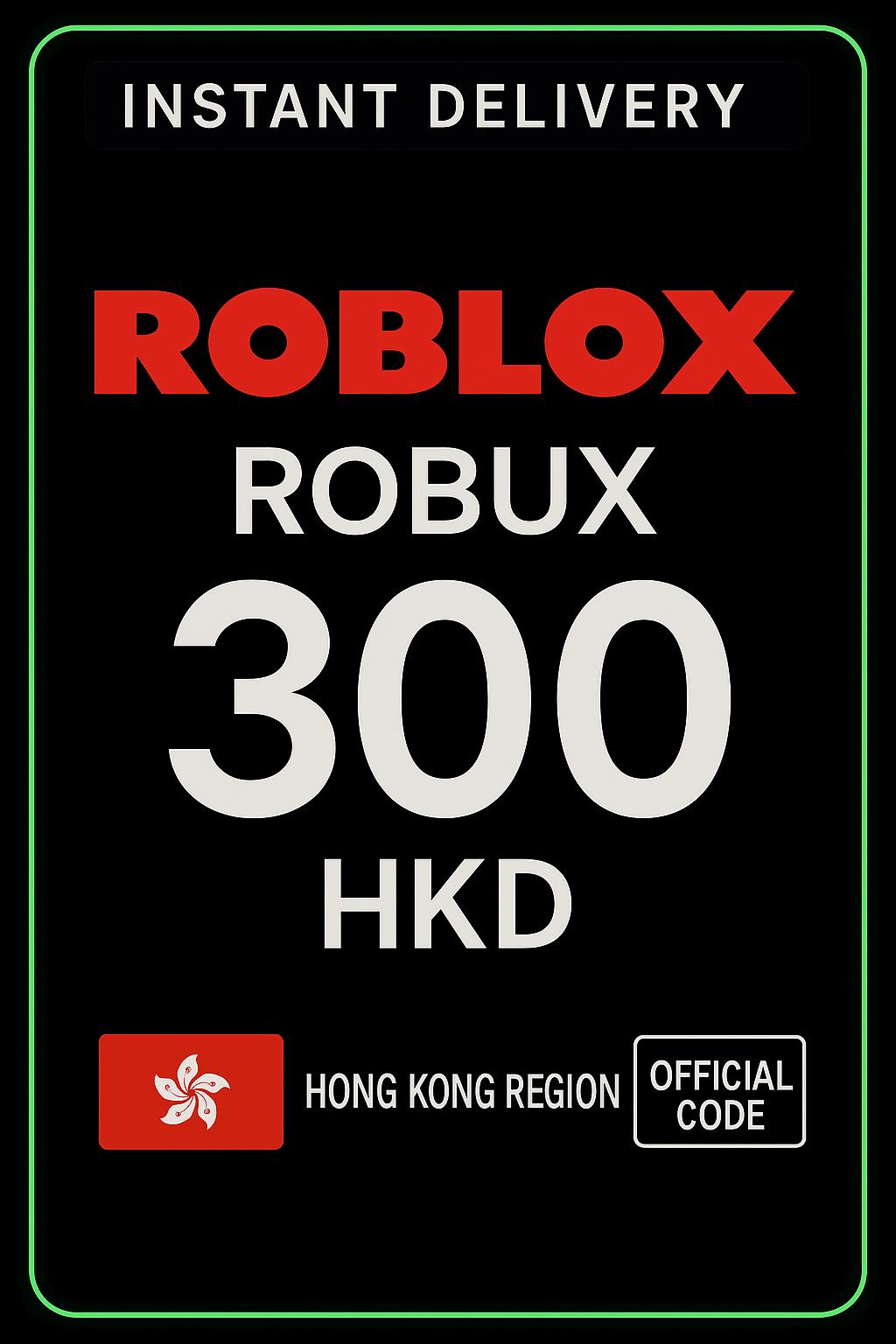 Roblox 300 HKD Game Card (HK)