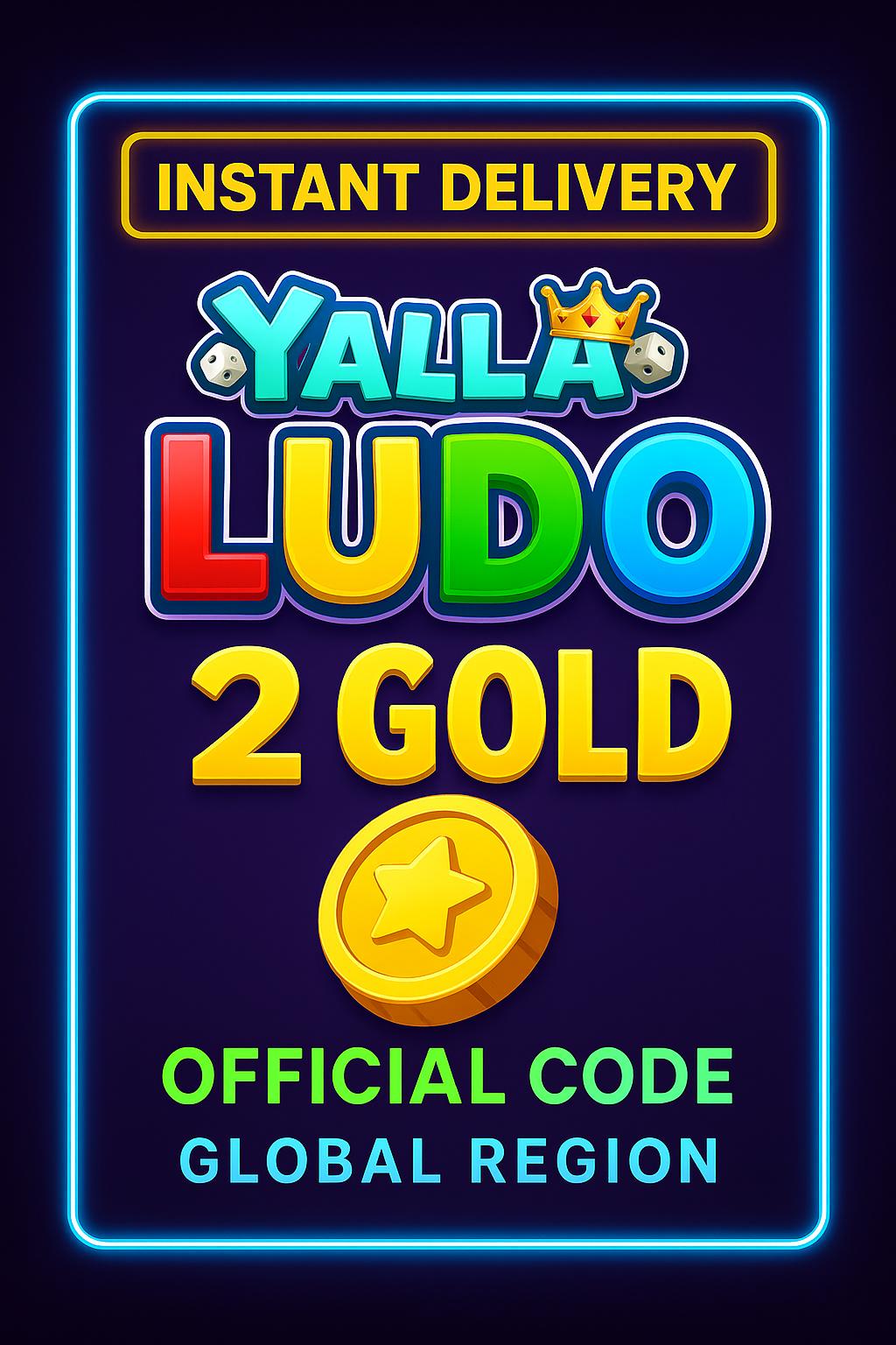 Yalla Ludo - 2 USD kulta (INT)