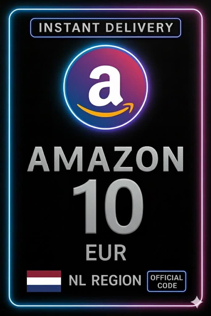 Ամազոն նվեր քարտ Նիդեռլանդներ 10 €