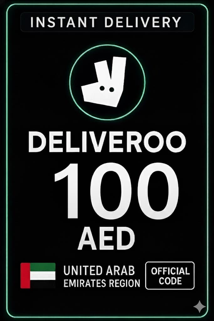 Deliveroo Gift Card 100 AED
