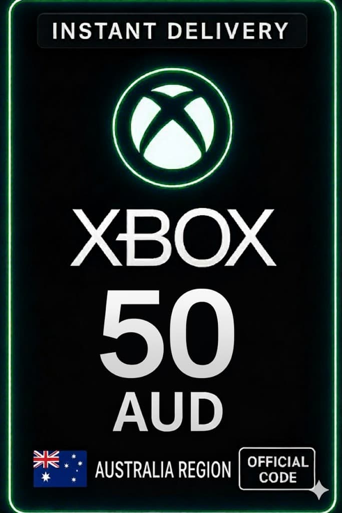 Xbox Live Gift Card 50 AU $ Wallet