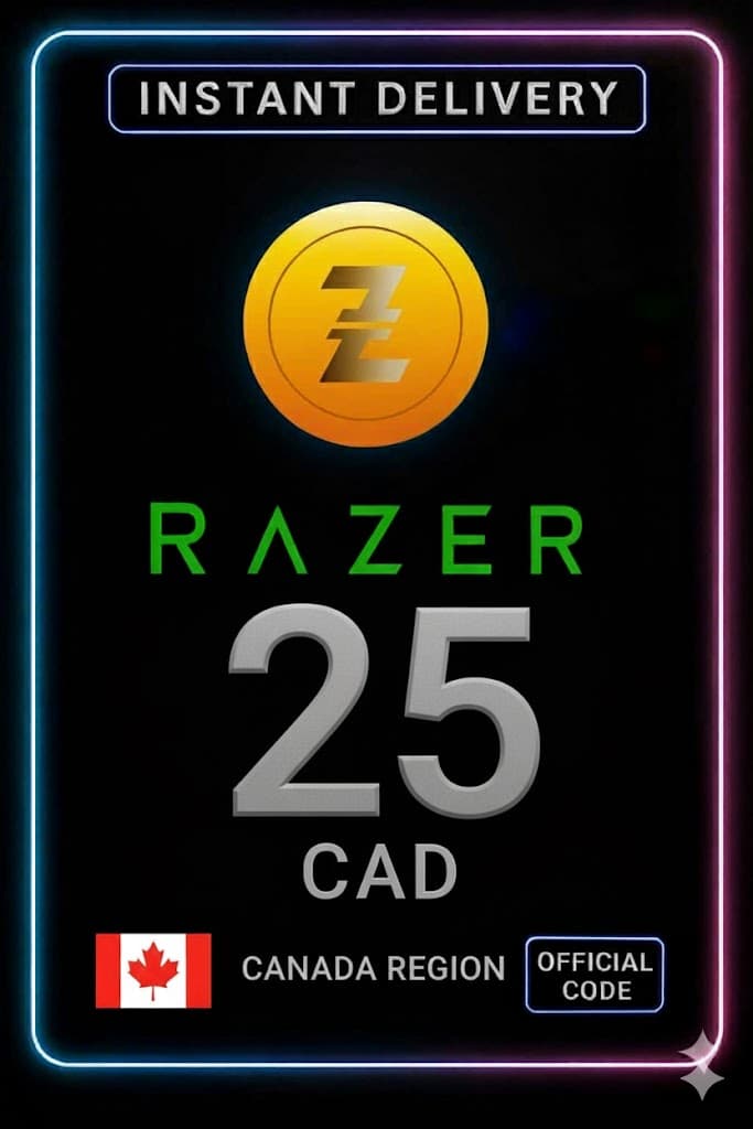 Razer Gold Canada 25CAD