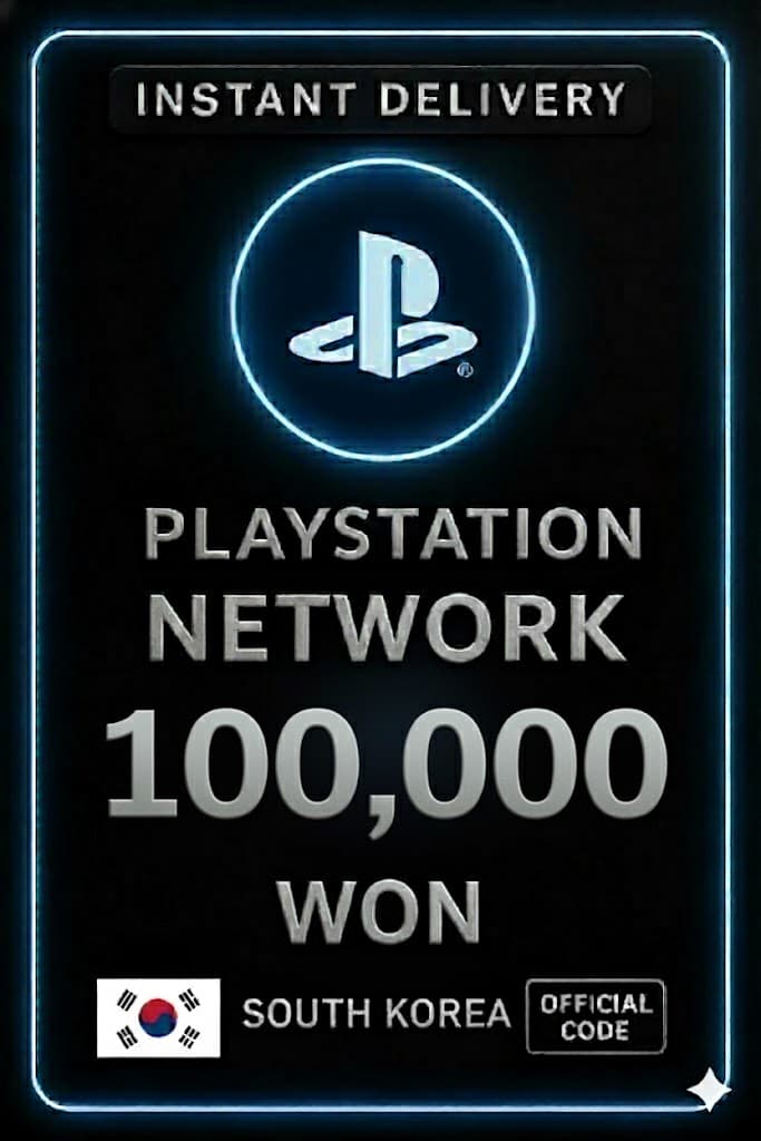 PSN kort Kórea - 100000 KRW