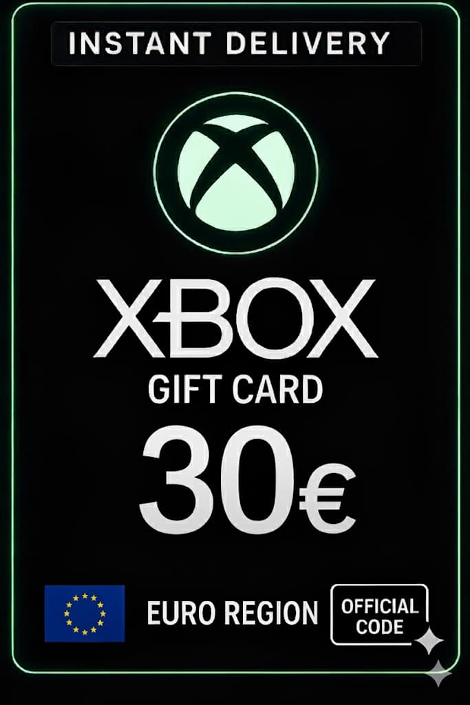 Tarjeta de regalo Xbox Live de 30 euros
