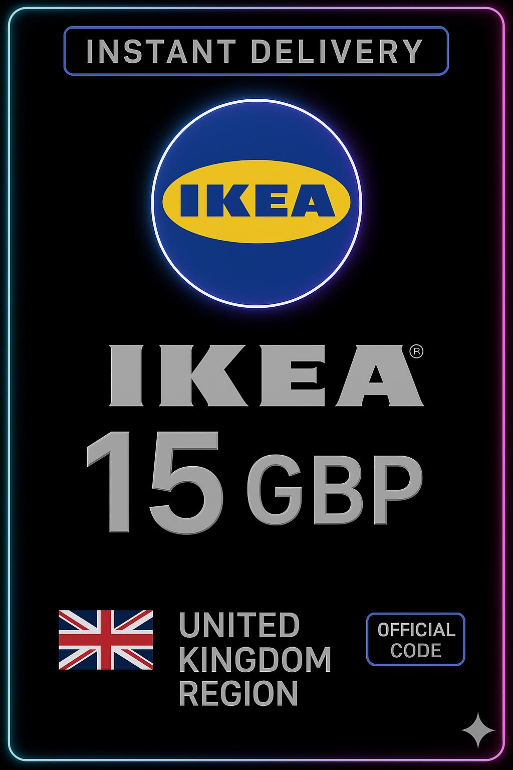 IKEA Gift Card 15 GBP