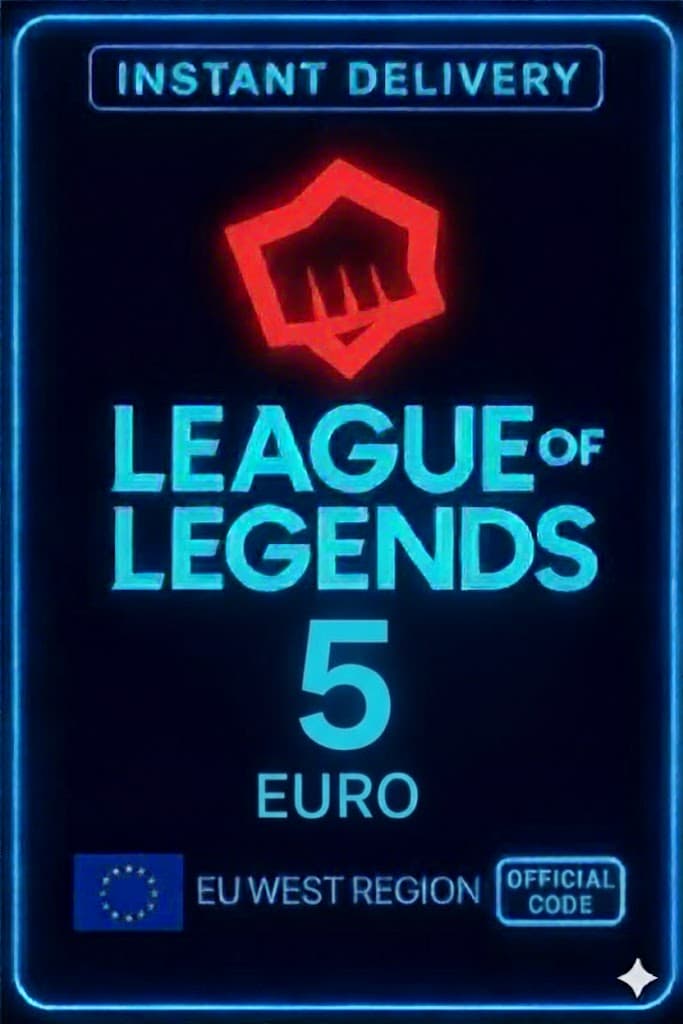 League Of Legends Eu West 5 EURO Points