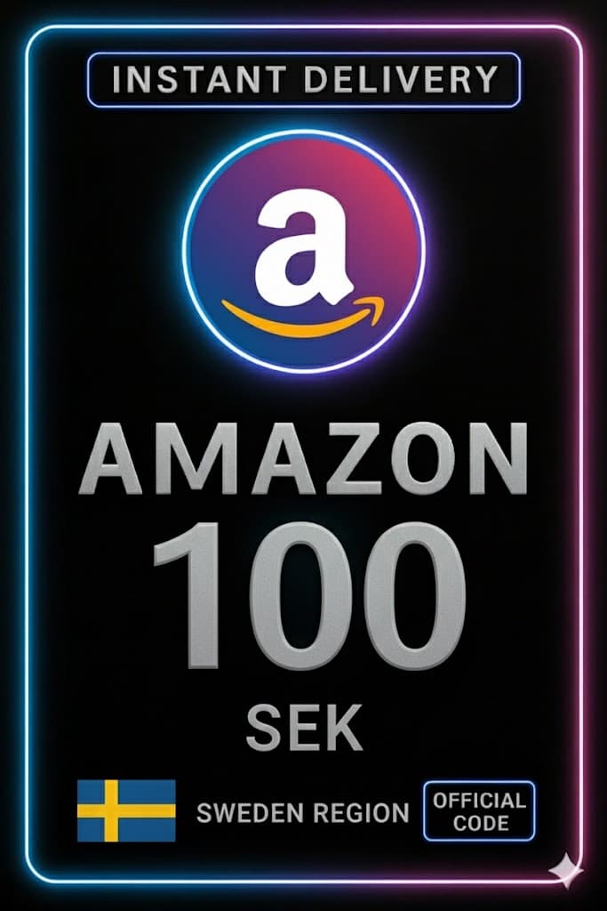 Amazon Ajándékutalvány - Svédország 100 SEK