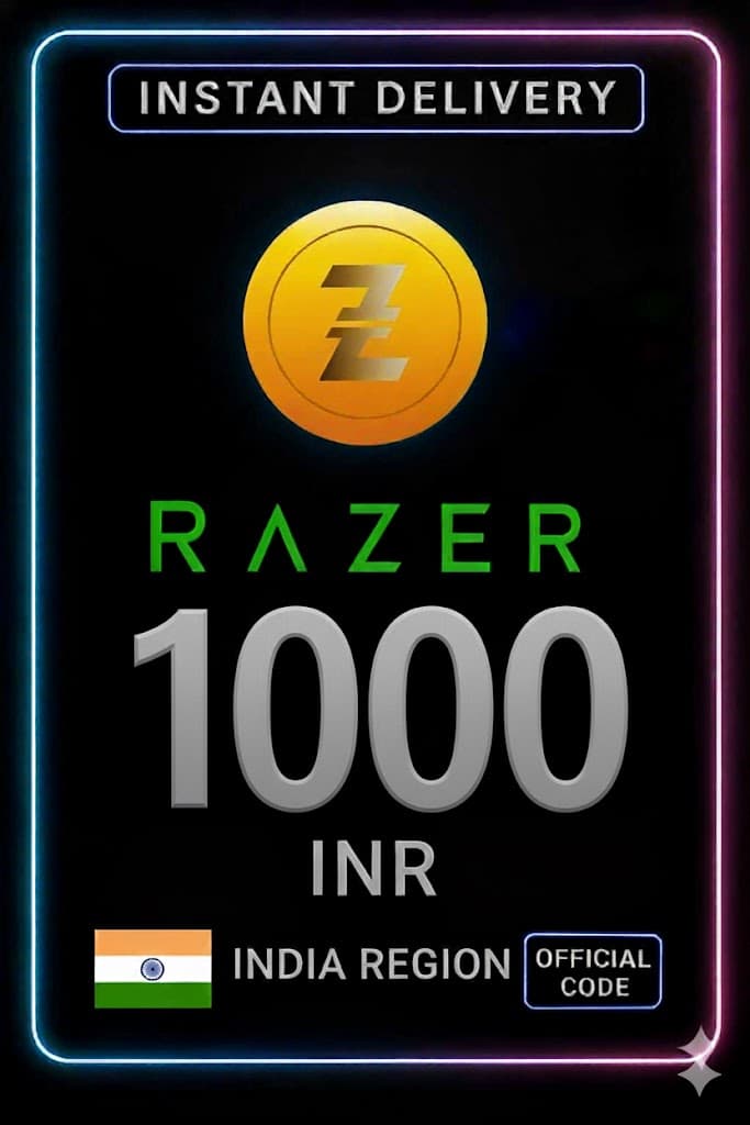 Razer Gold Ινδία INR 1000