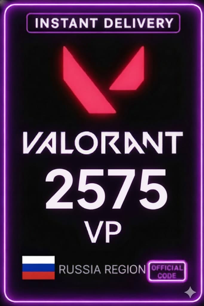 Valorant 2575 VP (Russia Server)
