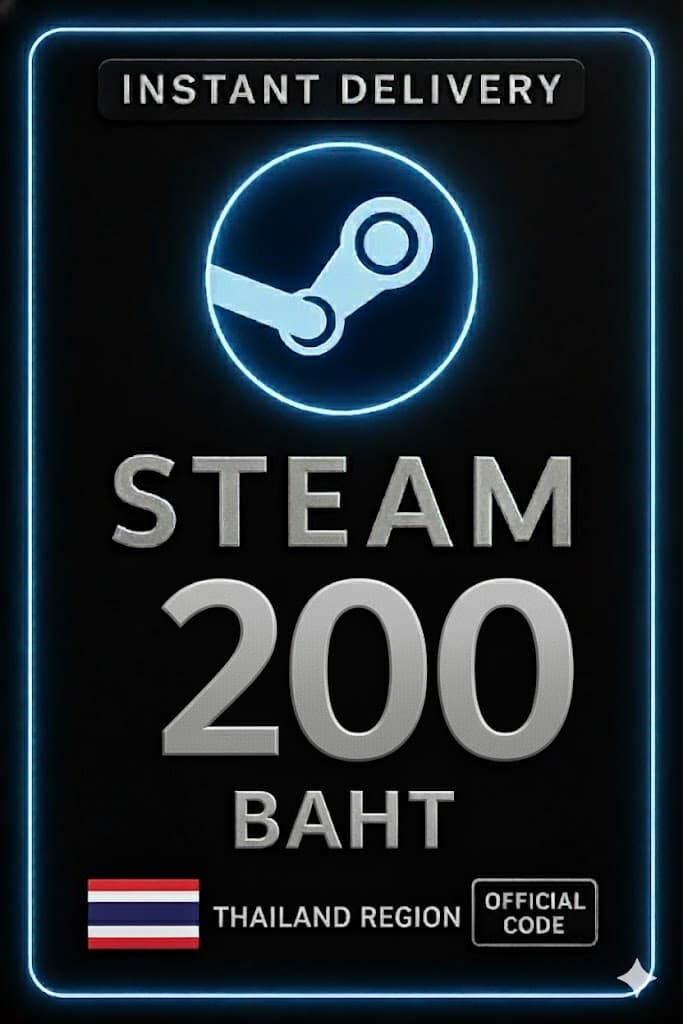 Steam Wallet Code Thailand 200 Baht