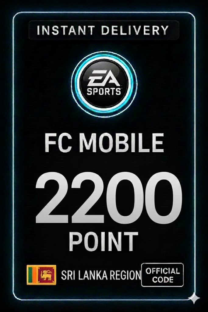 FC Mobile 2200 Pont Ajándékkártya - Srí Lanka