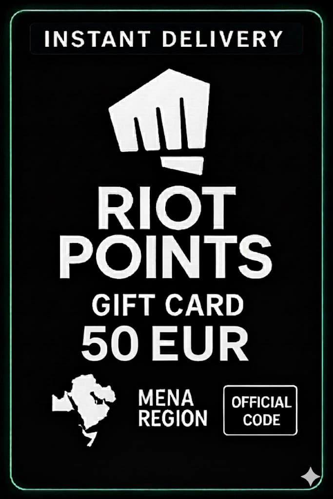 Code d'accès RIOT MENA 50 €