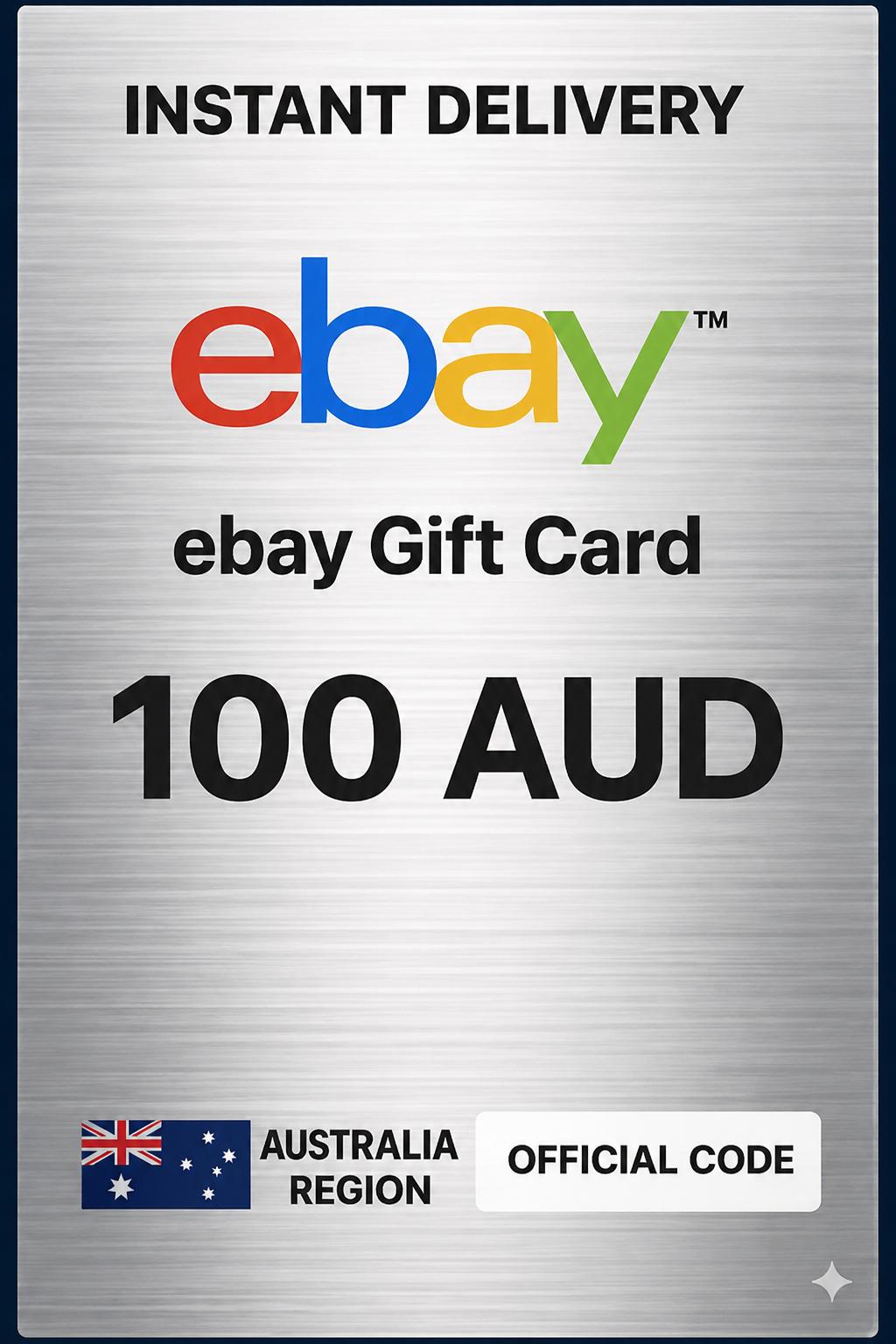 eBay Gift Card 100 AUD