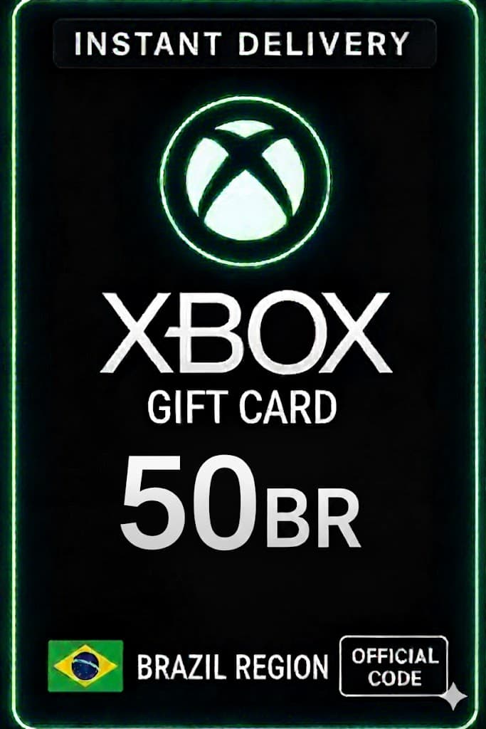 Tarjeta de Regalo Xbox Brasil - BRL $50