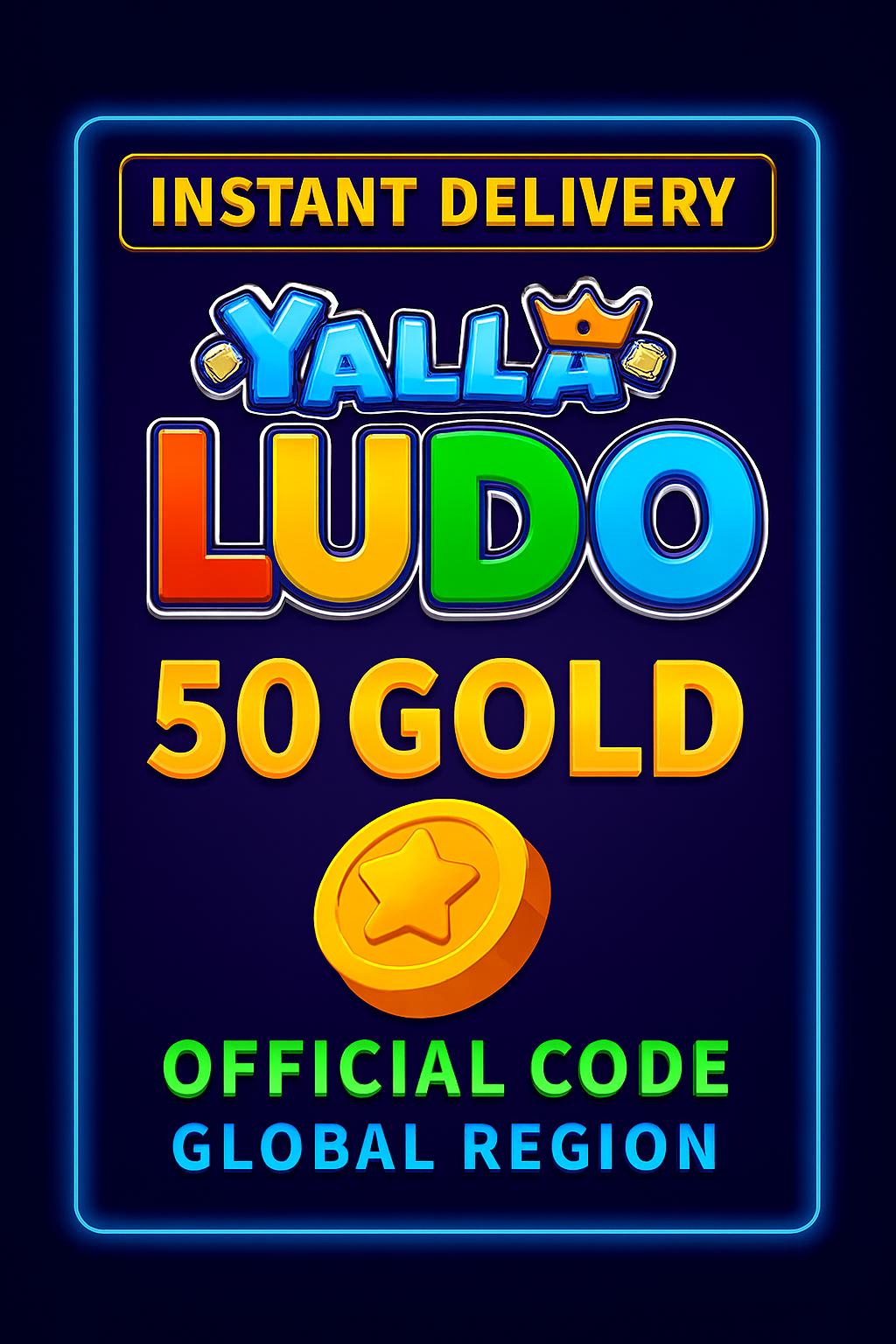 Yalla Ludo - 50 USD Kulta (INT) - Rajoitettu kampanja