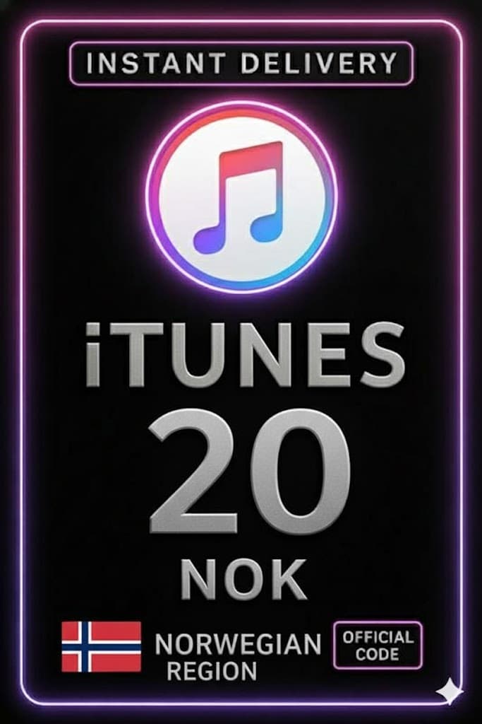 iTunes Gift Card 20 NOK NO