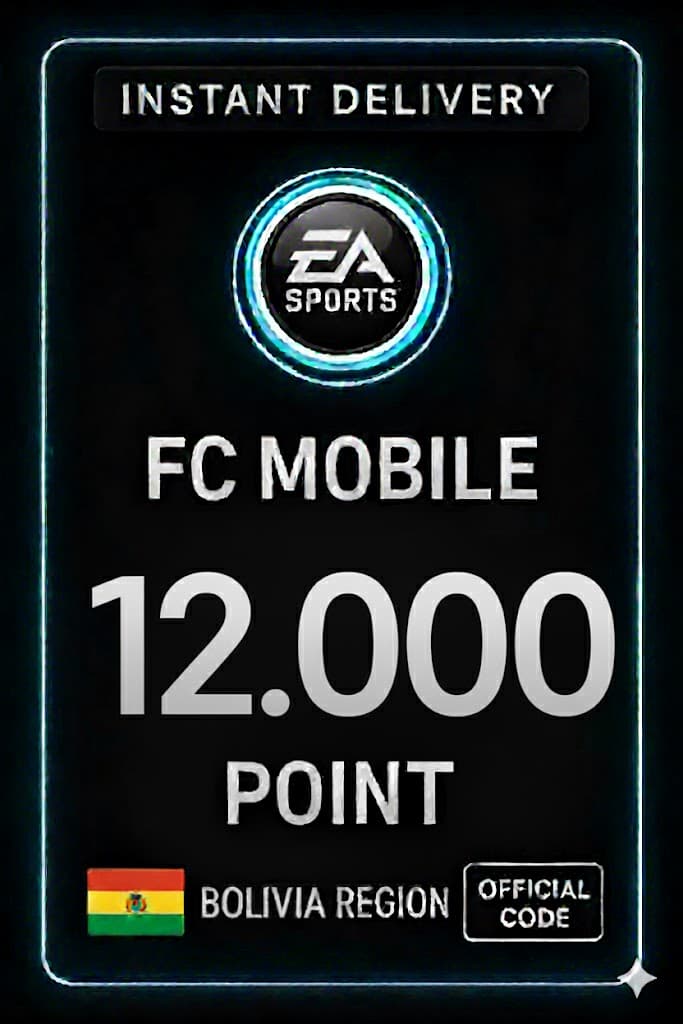 FC Mobile 12000 Pont Ajándékkártya - Bolívia