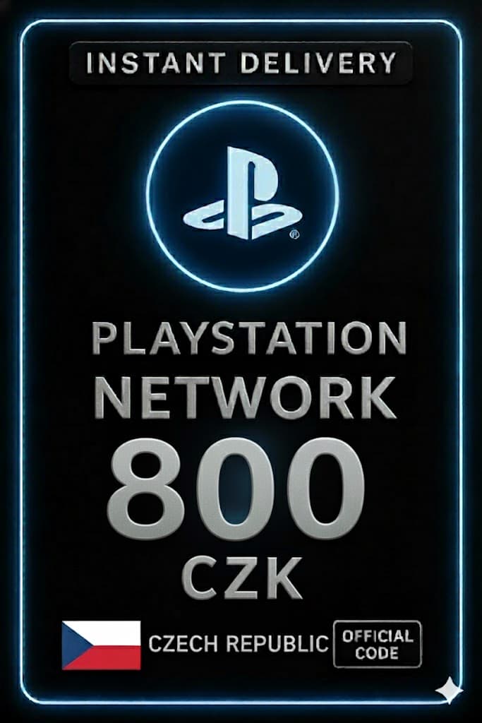 PSN Card Czech Republic - 800 CZK (CZ)