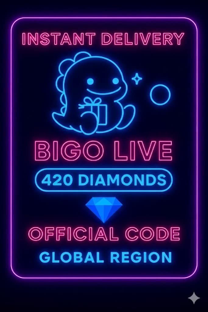 Bigo Live - 420 ダイヤモンド (グローバル)