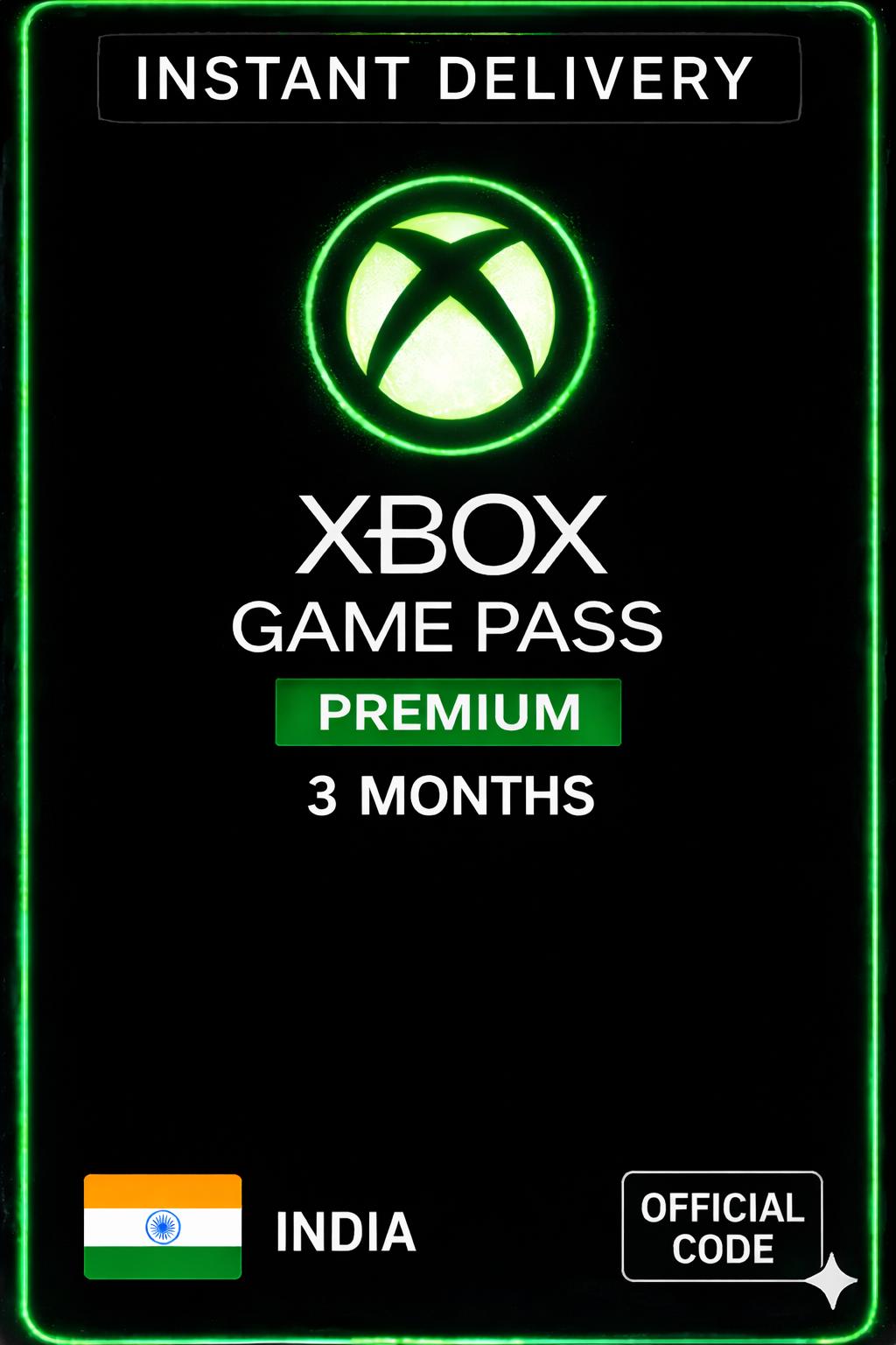 Xbox Game Pass Premium 3 Month - India