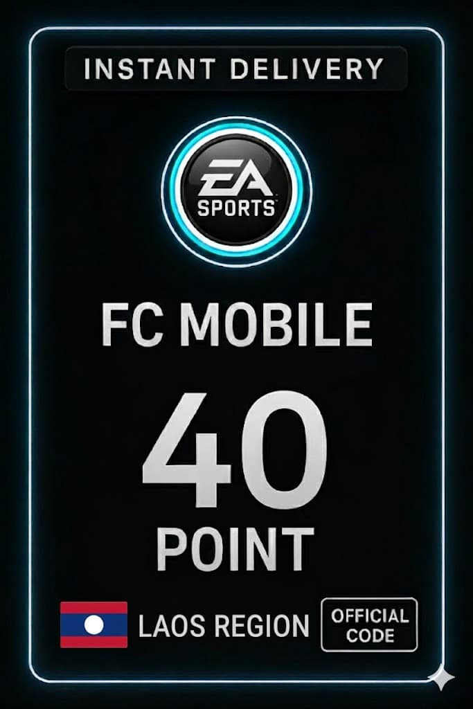 FC 모바일 40 포인트 기프트 카드 - 라오스