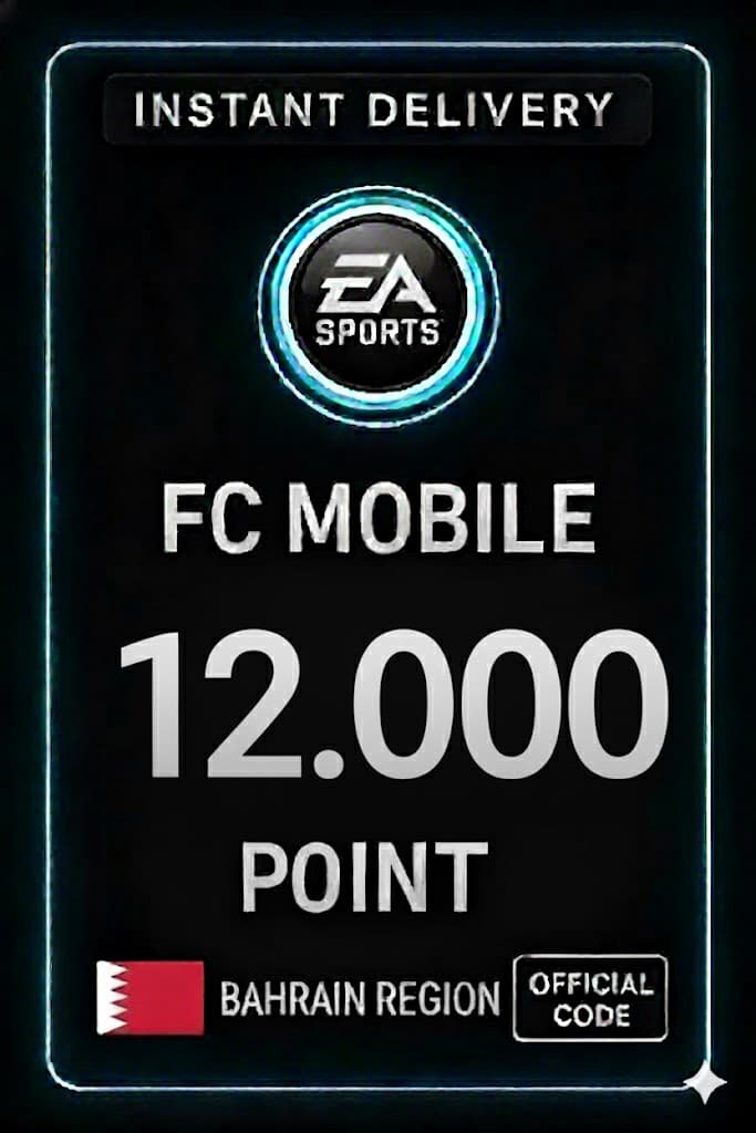 FC Mobile 12000 Pont Ajándékkártya - Bahrein