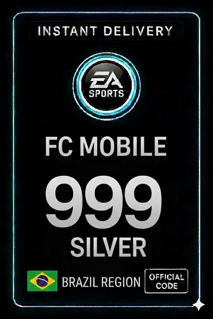 FC Mobile 999 արծաթ Նվեր Քարտ - Բրազիլիա