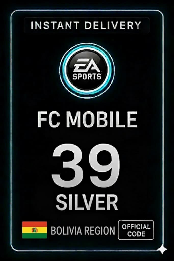 FC Mobile 39 Ezüst Ajándékkártya - Bolívia