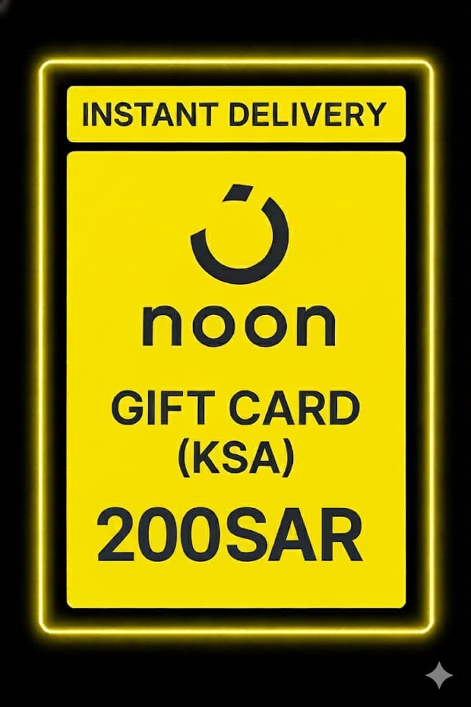 Κάρτα Δώρου Noon (KSA) - 200 SAR