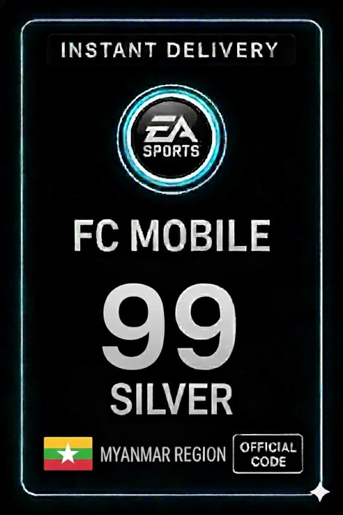 FC Mobile 99 Ezüst Ajándékkártya - Mianmar