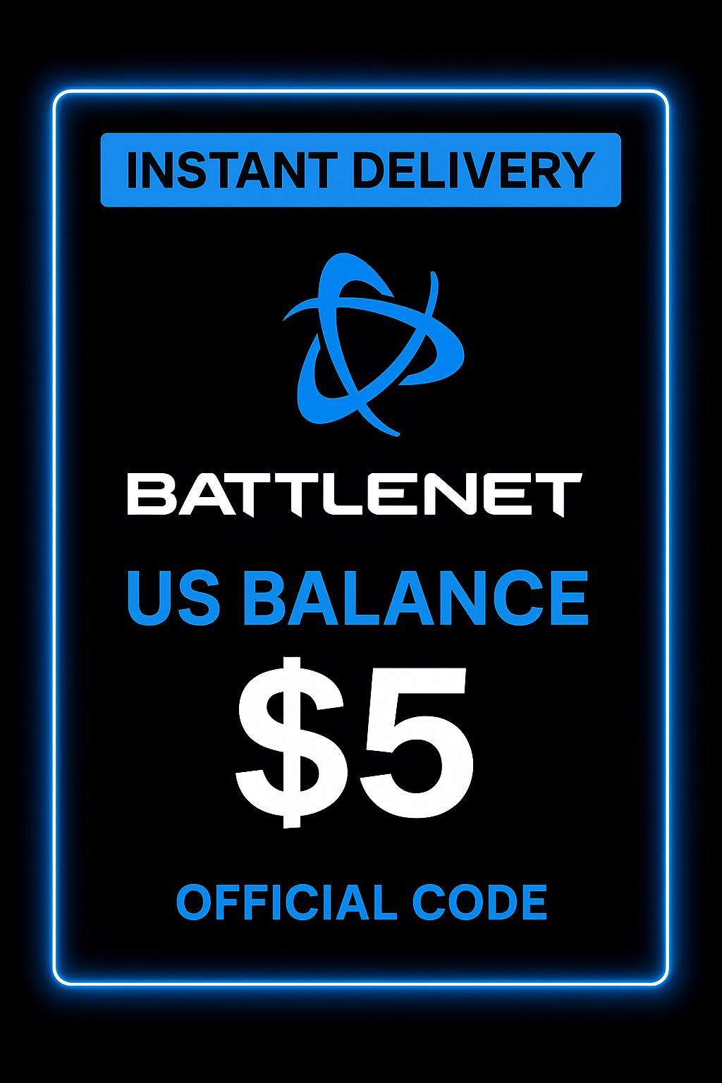 Battlenet Gift Card US Balance $5