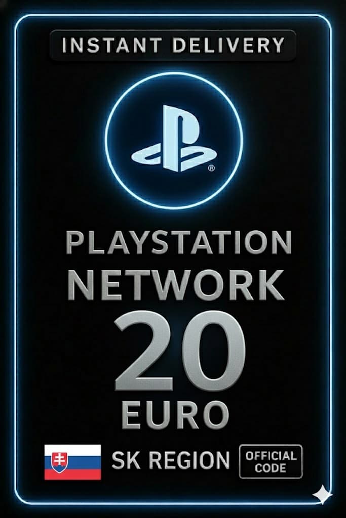 PSN kartica Slovačka - 20 EUR