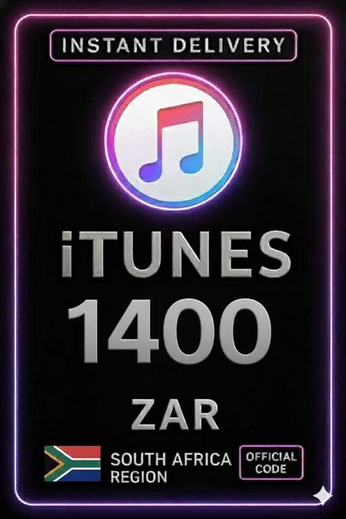 아이튠즈 기프트 카드 1400 ZAR ZA