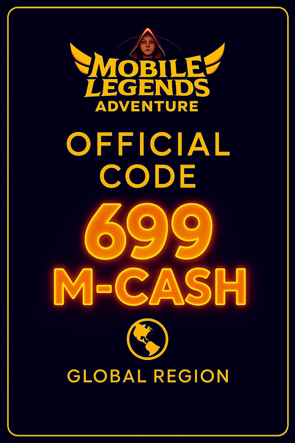 Mobile Legends Adventure 699 M-Cash (Παγκόσμιο)