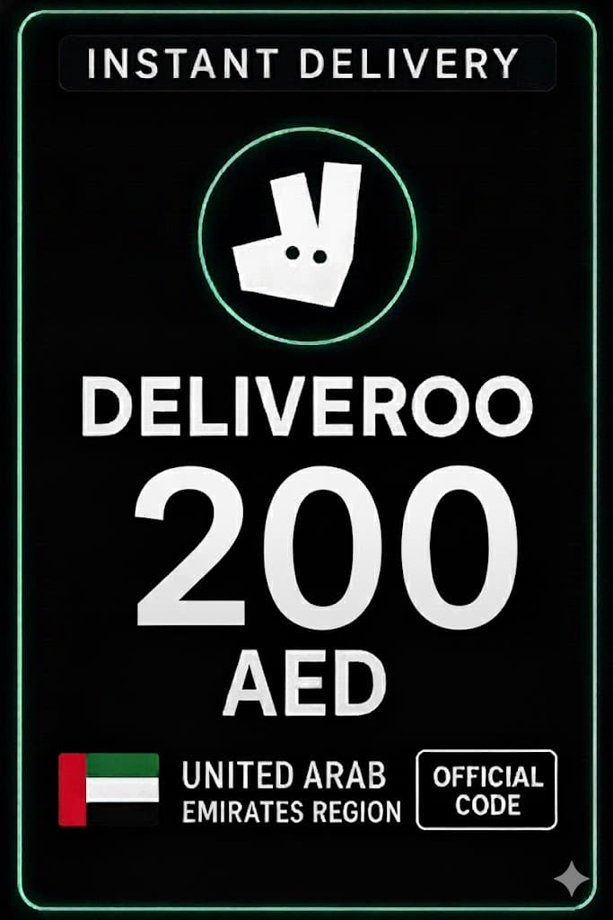 Deliveroo Gift Card 200 AED