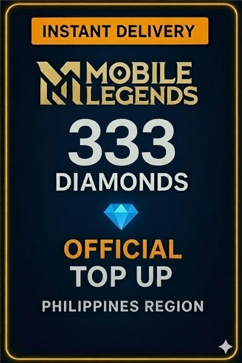 Mobile Legends - 333 Diamonds Top-Up [Philippines]