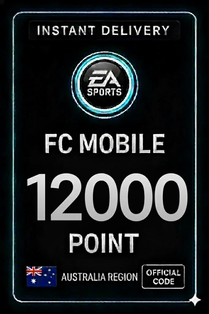 FC Mobile 12000 Pont Ajándékkártya - Ausztrália