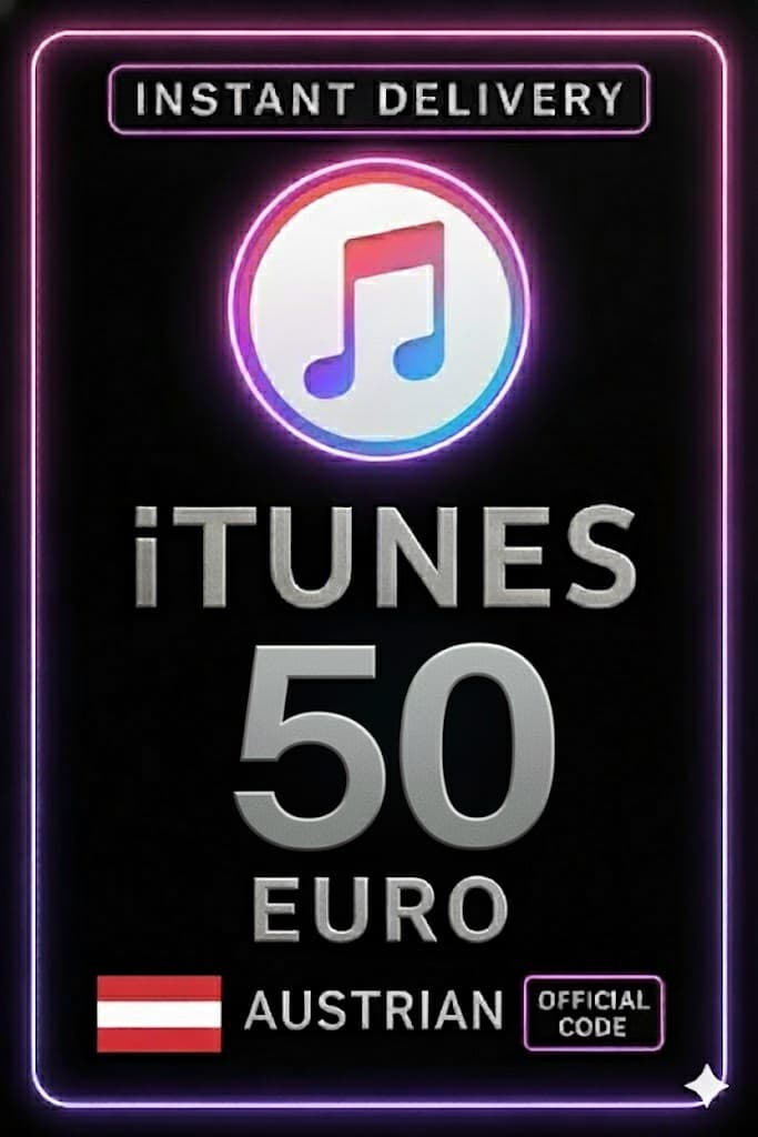 iTunes Gift Card 50 € Austria