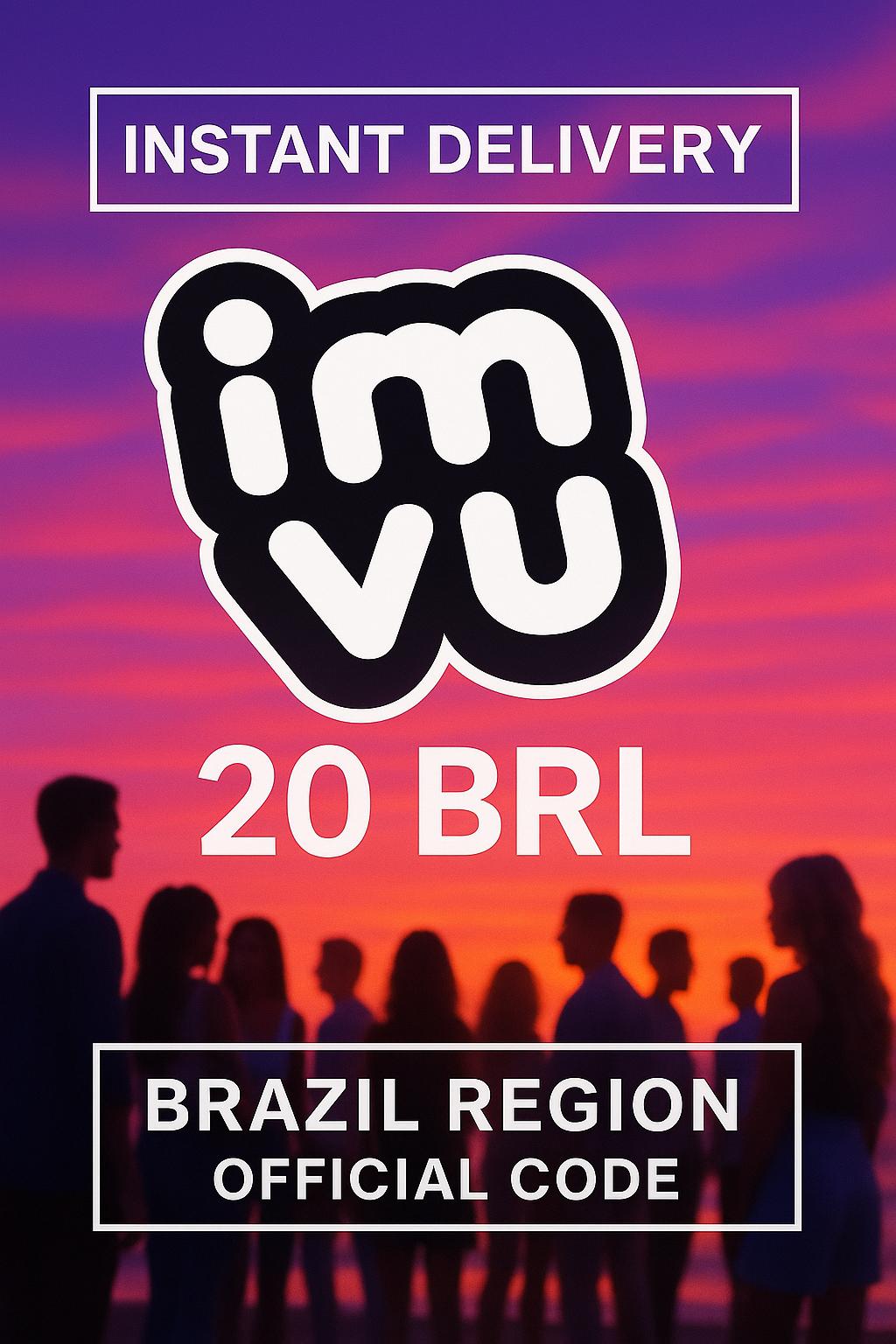 Κάρτα Δώρου IMVU Βραζιλία 20 BRL