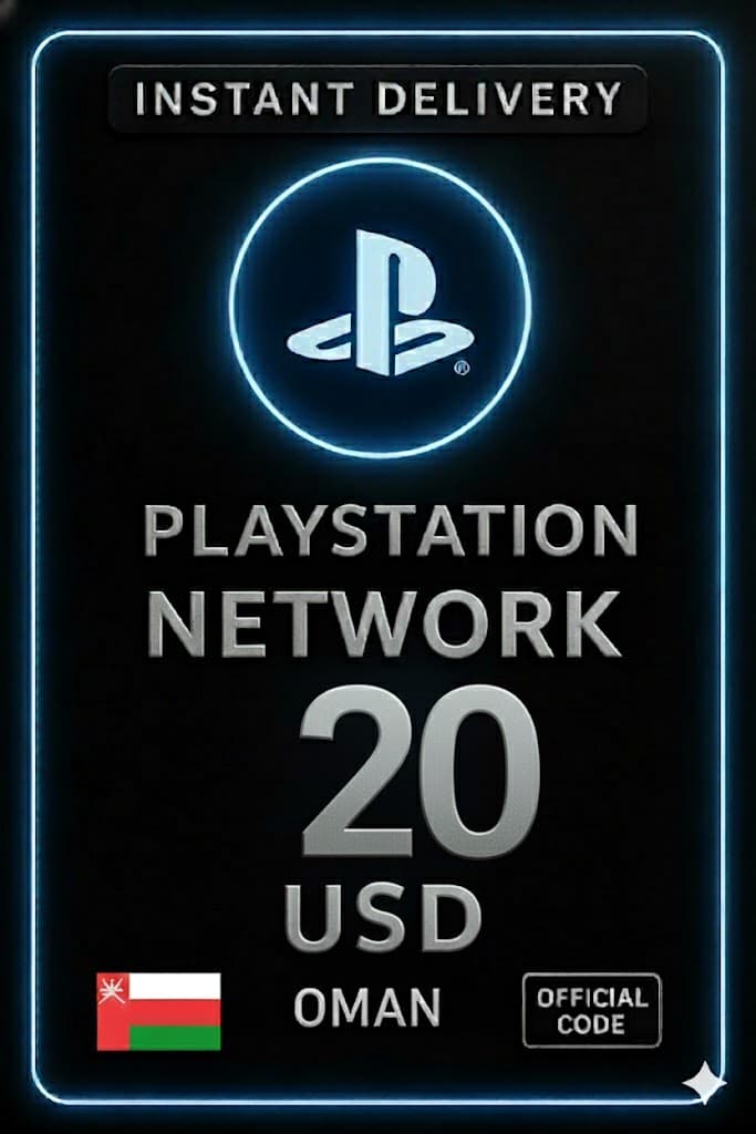 PSN քարտ 20 USD (Օման)