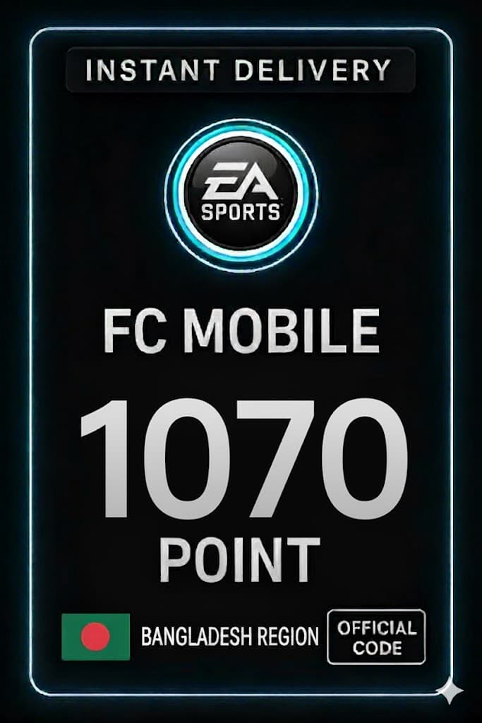 FC Mobile 1070 Points Gift Card - Bangladesh