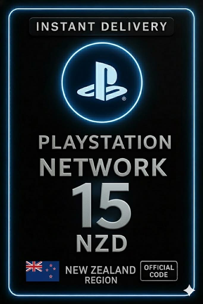 بطاقة هدايا PSN نيوزيلندا - 15 NZD